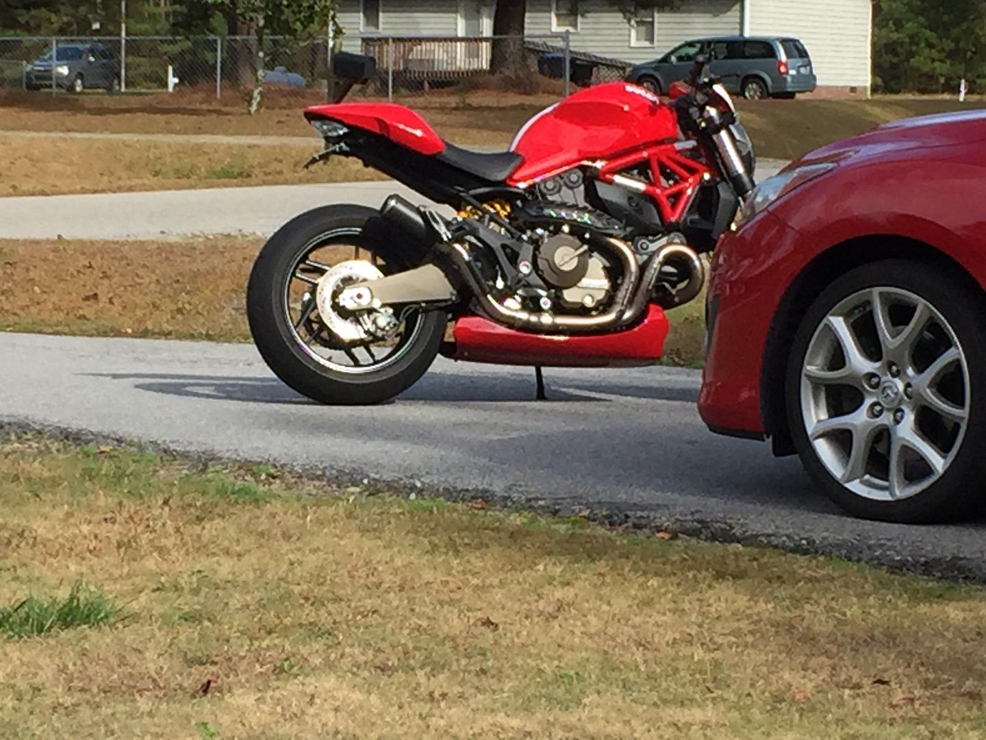 ducati monster 821 belly pan